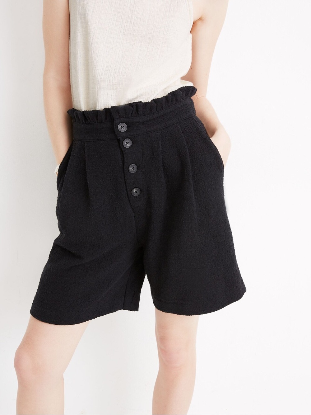 Madewell Knit Paperbag Shorts